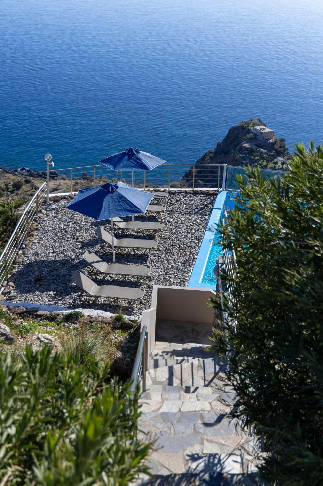 Akrotiri Panorama- Luxury Rental Apartments With Sea View Родакинон Экстерьер фото